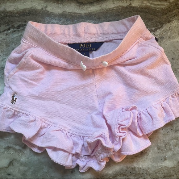 Ralph Lauren Pink Ruffle shorts - Picture 1 of 1